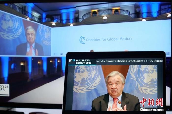 資料圖：聯(lián)合國秘書長古特雷斯。
<a target='_blank' href='http://www.chinanews.com/'>中新社</a>記者 彭大偉 攝