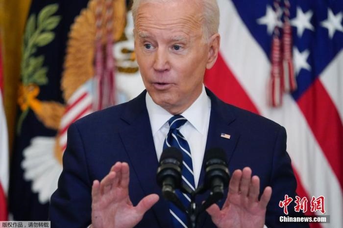 資料圖：美國總統(tǒng)拜登。