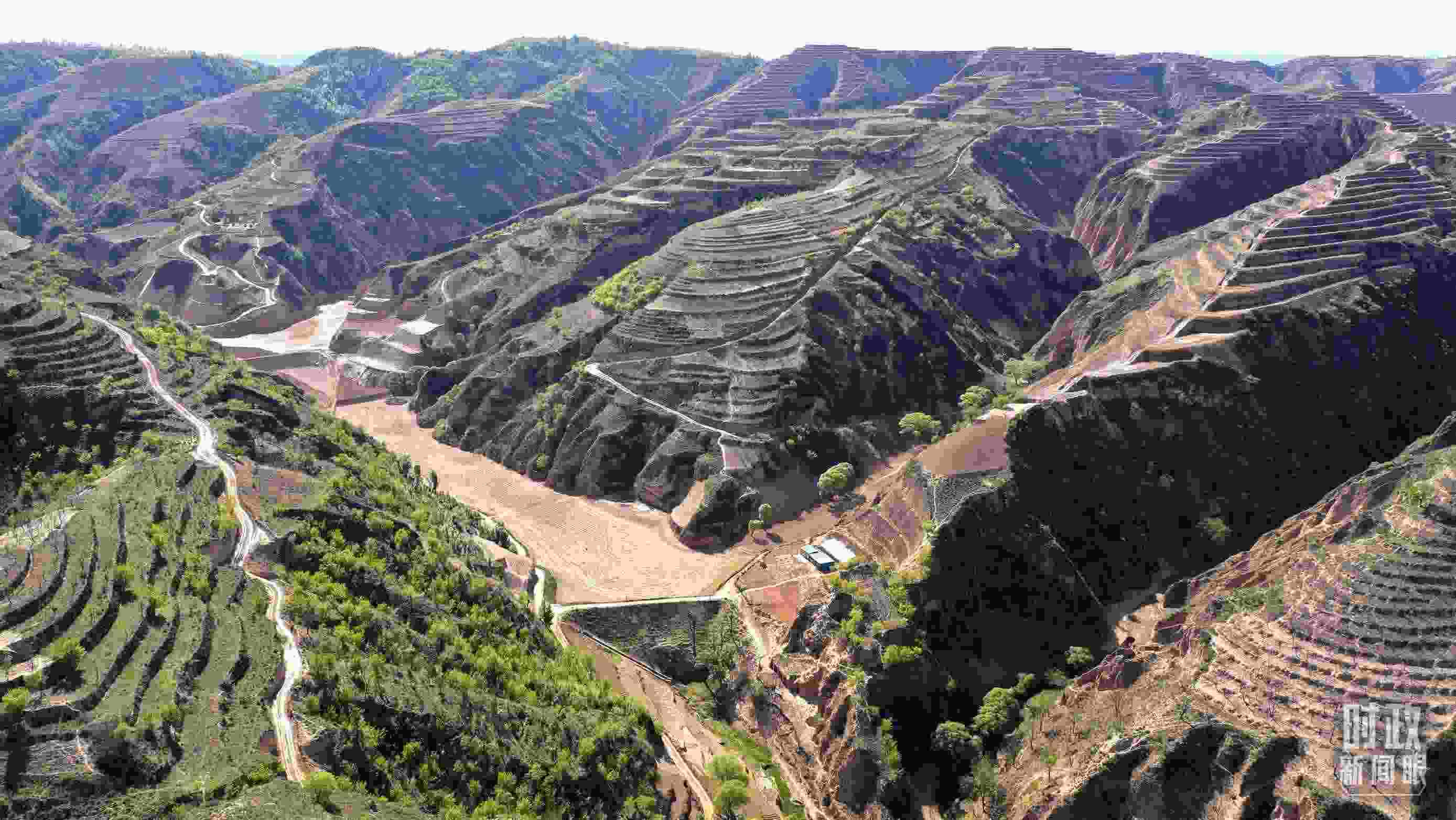 △陜西高原地貌。（圖／視覺中國）