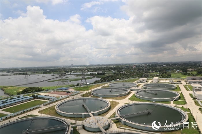 達舍爾甘地污水處理廠是孟加拉國第一座也是最大規(guī)模的現(xiàn)代化大型污水處理廠。孫廣勇攝