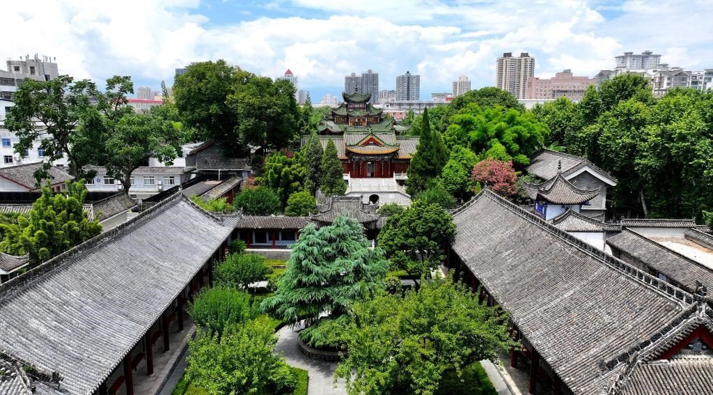 近日拍攝的陜西省漢中市博物館。新華社記者 劉瀟 攝