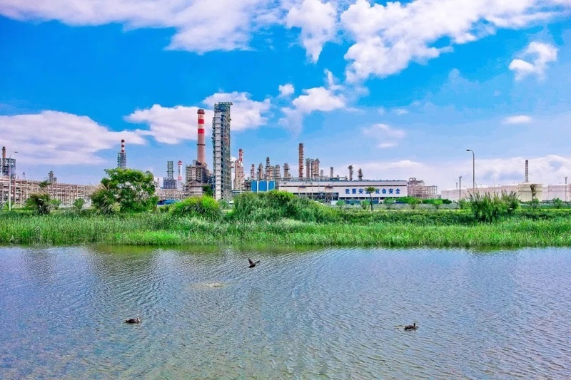 中化泉州石化廠(chǎng)區(qū)。受訪(fǎng)者供圖