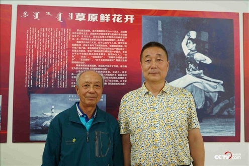 ?。▽O普〔左〕與吳恩〔右〕 央視網(wǎng)記者隋佳桐 攝）