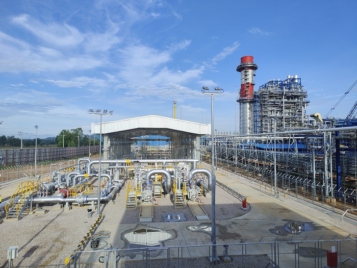 泰國新崗天然氣管道項目計量調壓站?？ì斎R 攝