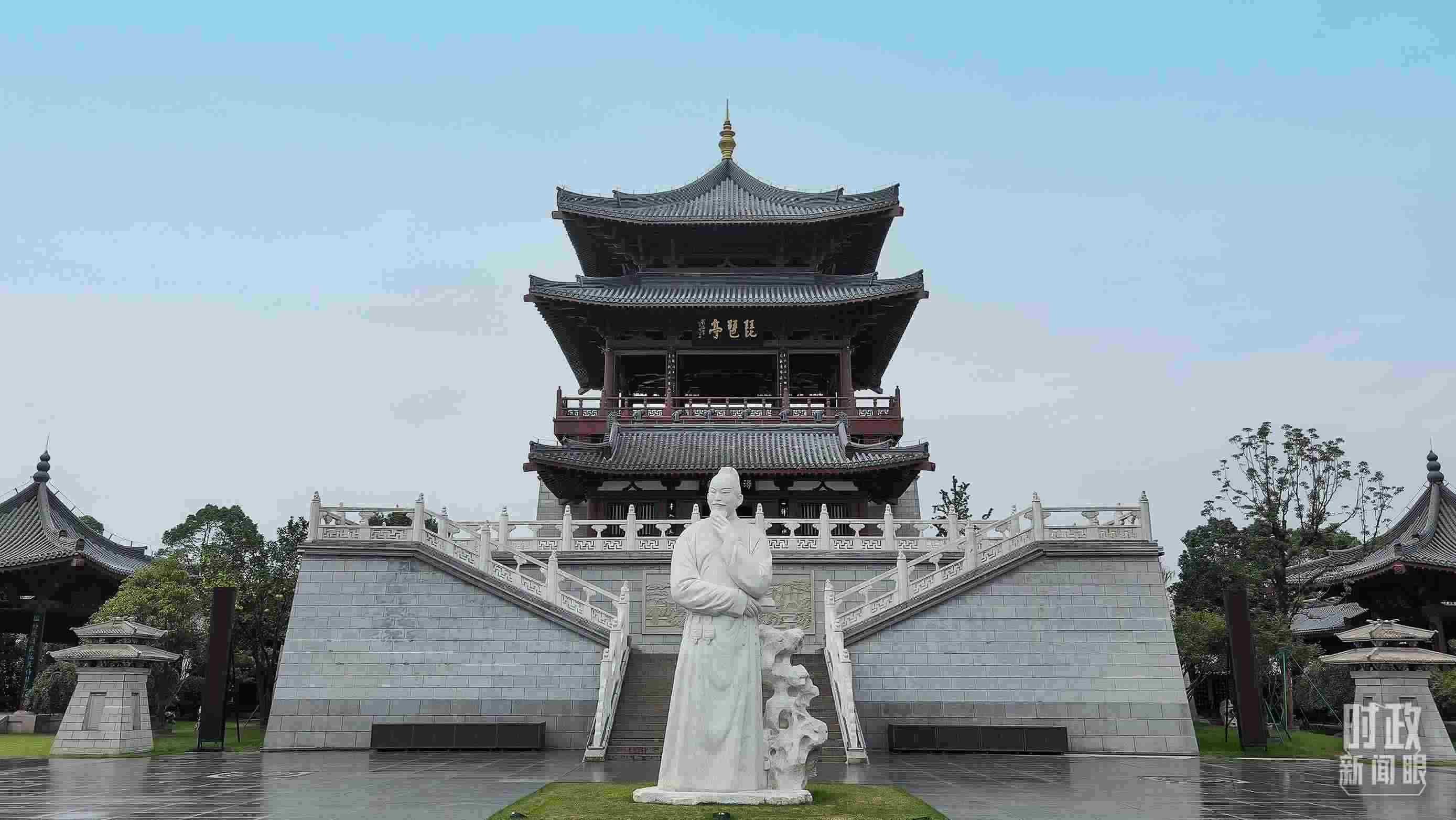 △琵琶亭。（總臺(tái)央視記者程鋮拍攝）