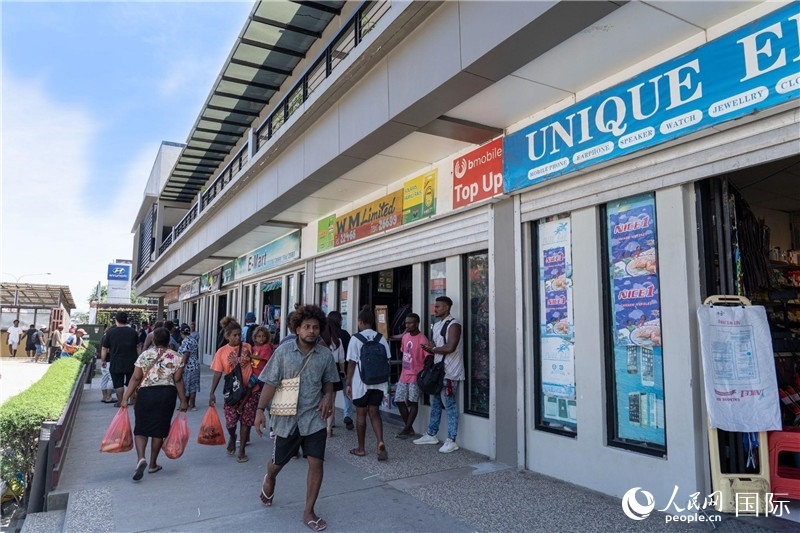 2023年9月12日，所羅門群島首都霍尼亞拉街景。人民網(wǎng) 賀吉攝