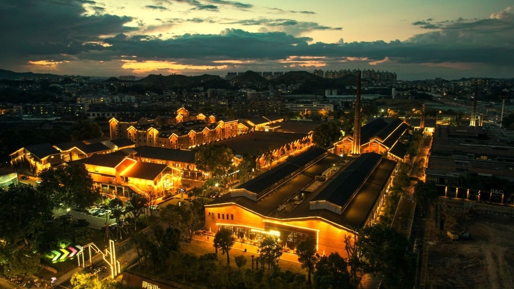 ↑ 景德鎮(zhèn)文創(chuàng)街區(qū)。