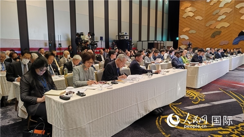 “一帶一路”倡議十周年國際研討會現(xiàn)場。人民網(wǎng) 蔣曉辰攝