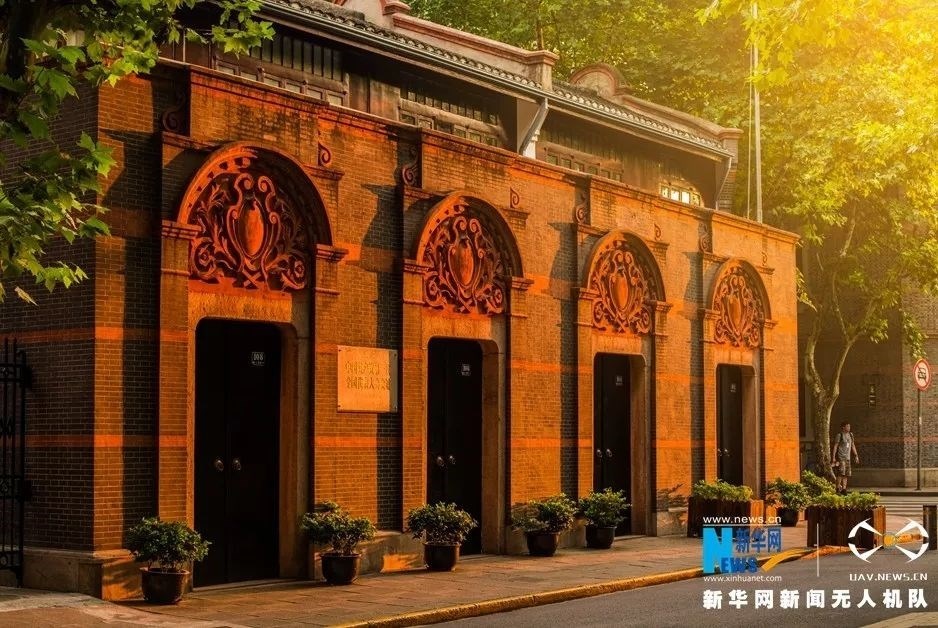 晨曦下的中共一大會址紀(jì)念館。新華網(wǎng) 吳愷 攝