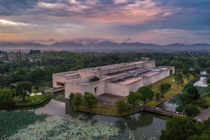 良渚博物院外景。圖源良渚古城微信公眾號(hào)