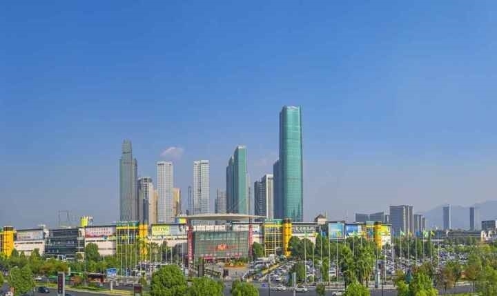 義烏城市風貌。義烏市委宣傳部供圖