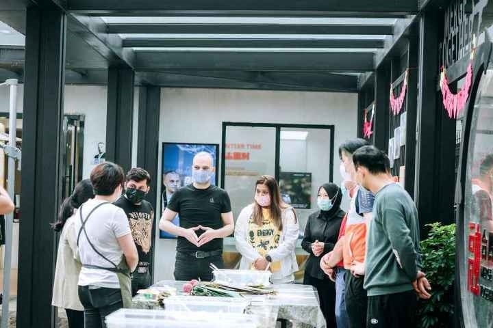 奈德之家端午活動。義烏市稠城街道供圖