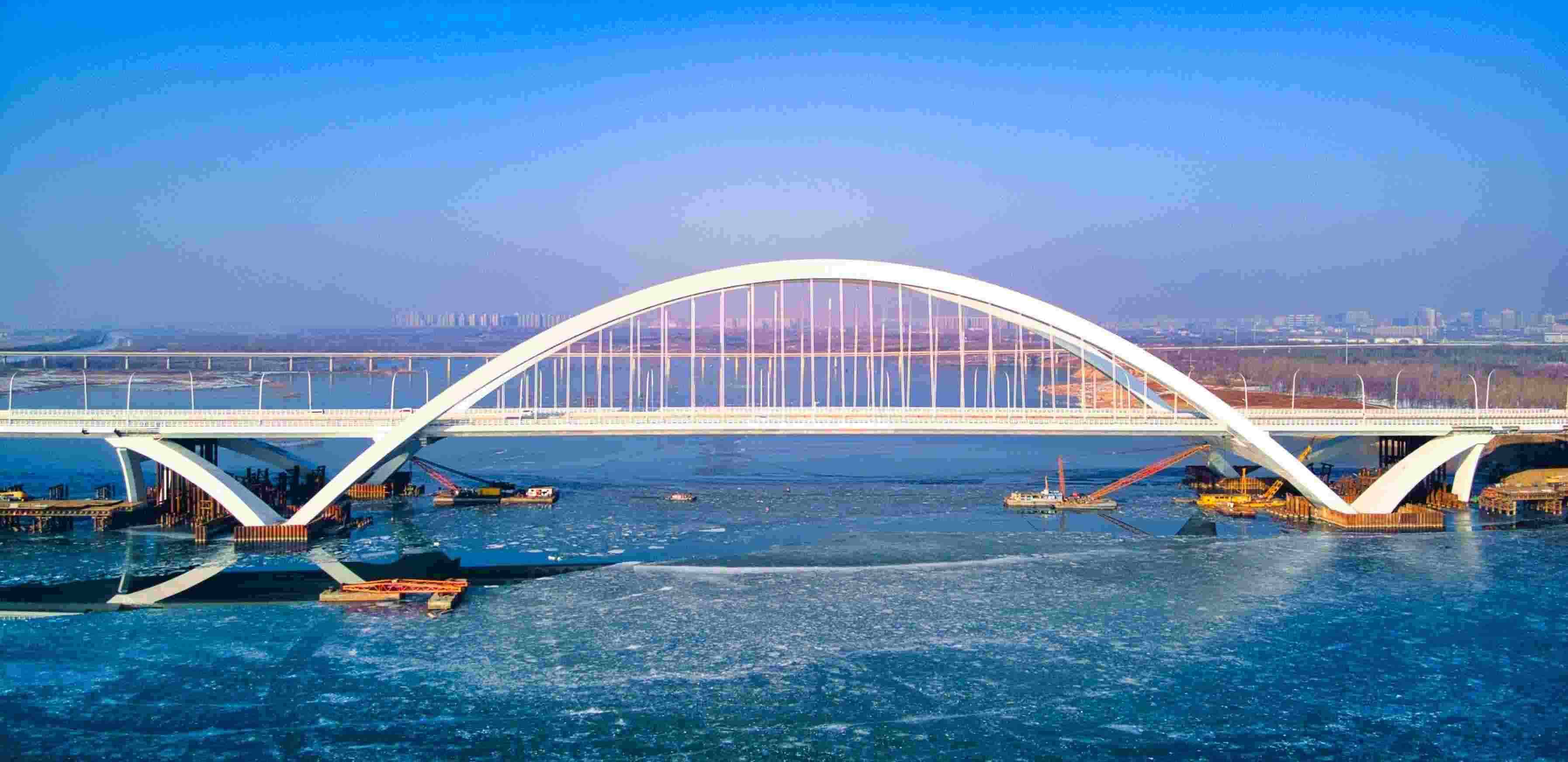 開(kāi)通后的京雄大橋。受訪方供圖