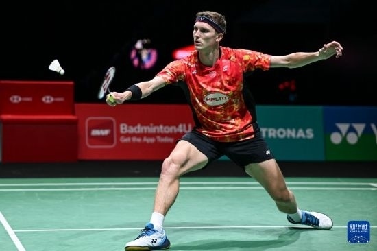 1月13日，安賽龍在比賽中。新華社記者 程一恒 攝