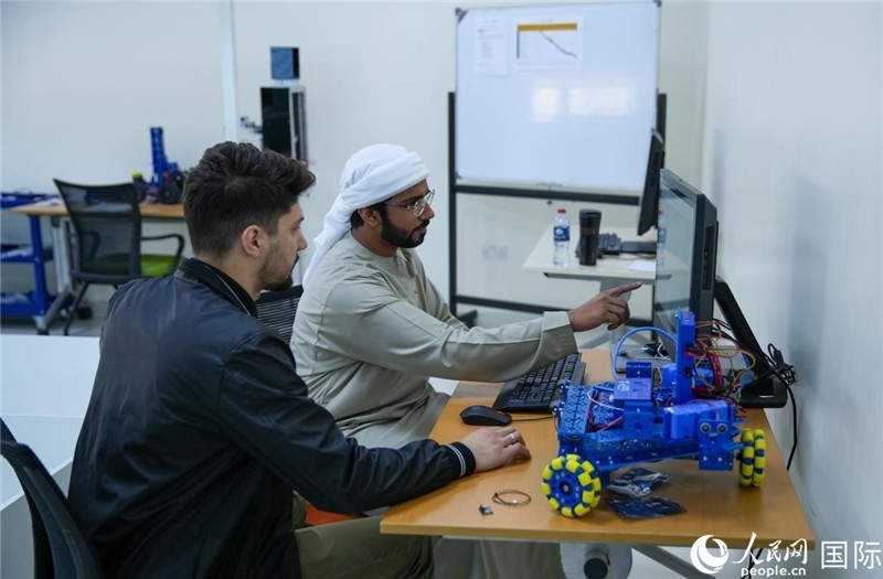 培訓(xùn)中心展示。人民網(wǎng)塔里克·易卜拉欣攝