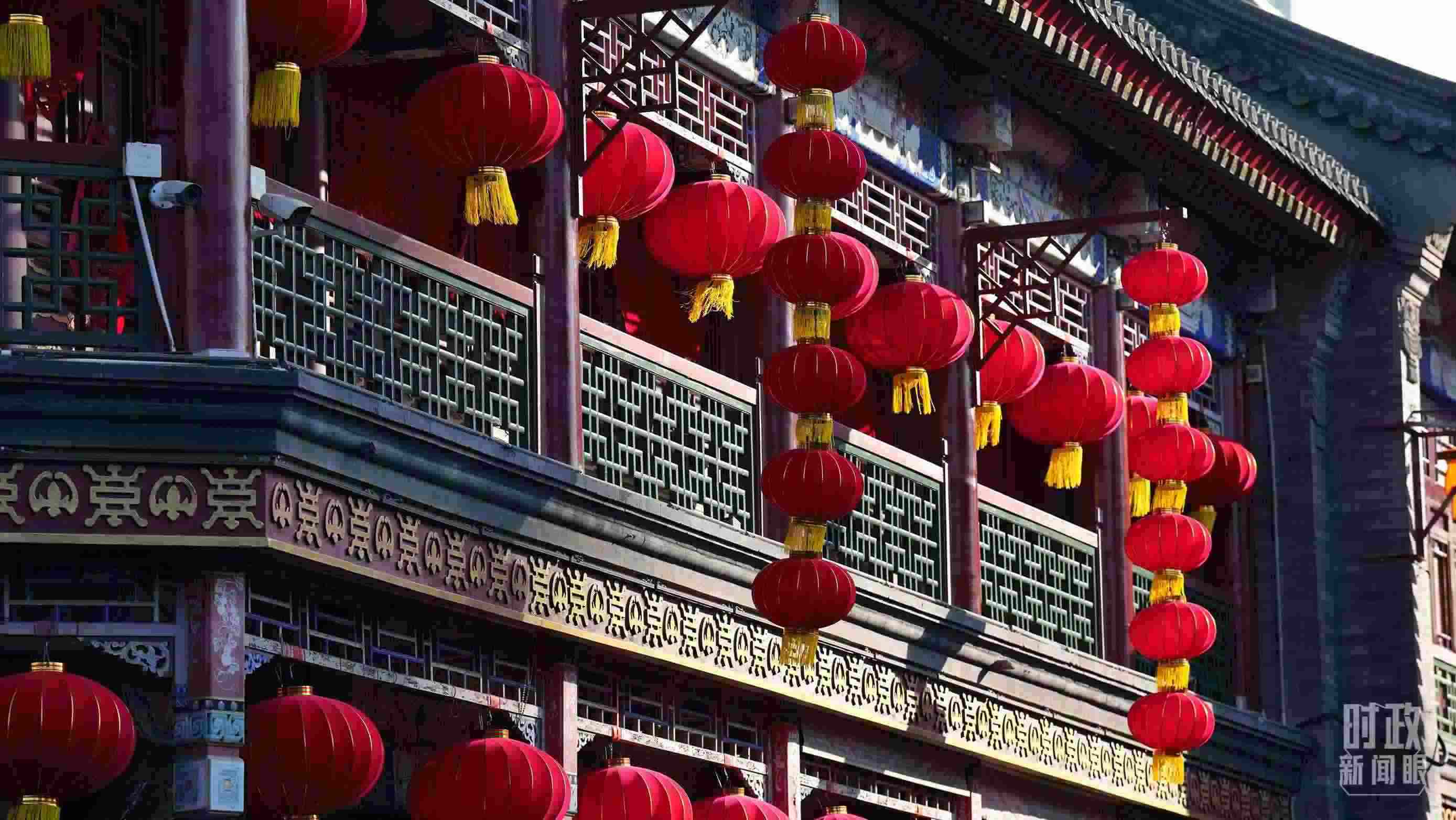 △天津古文化街。（總臺(tái)國廣記者李晉拍攝）