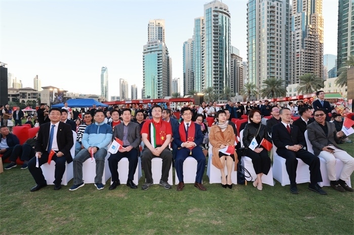 活動現(xiàn)場。中建中東供圖