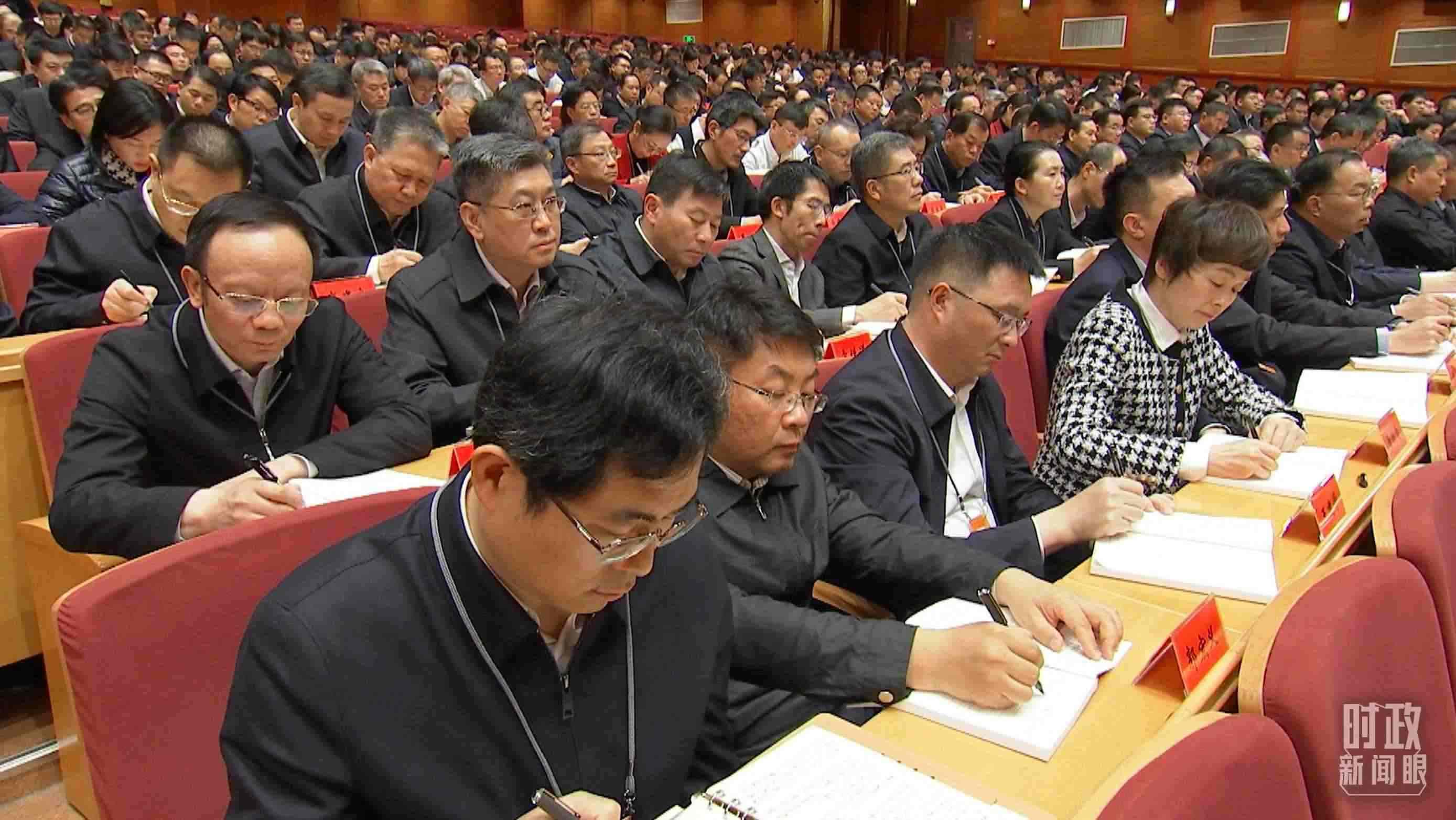 △中青年干部培訓班開班式現(xiàn)場。