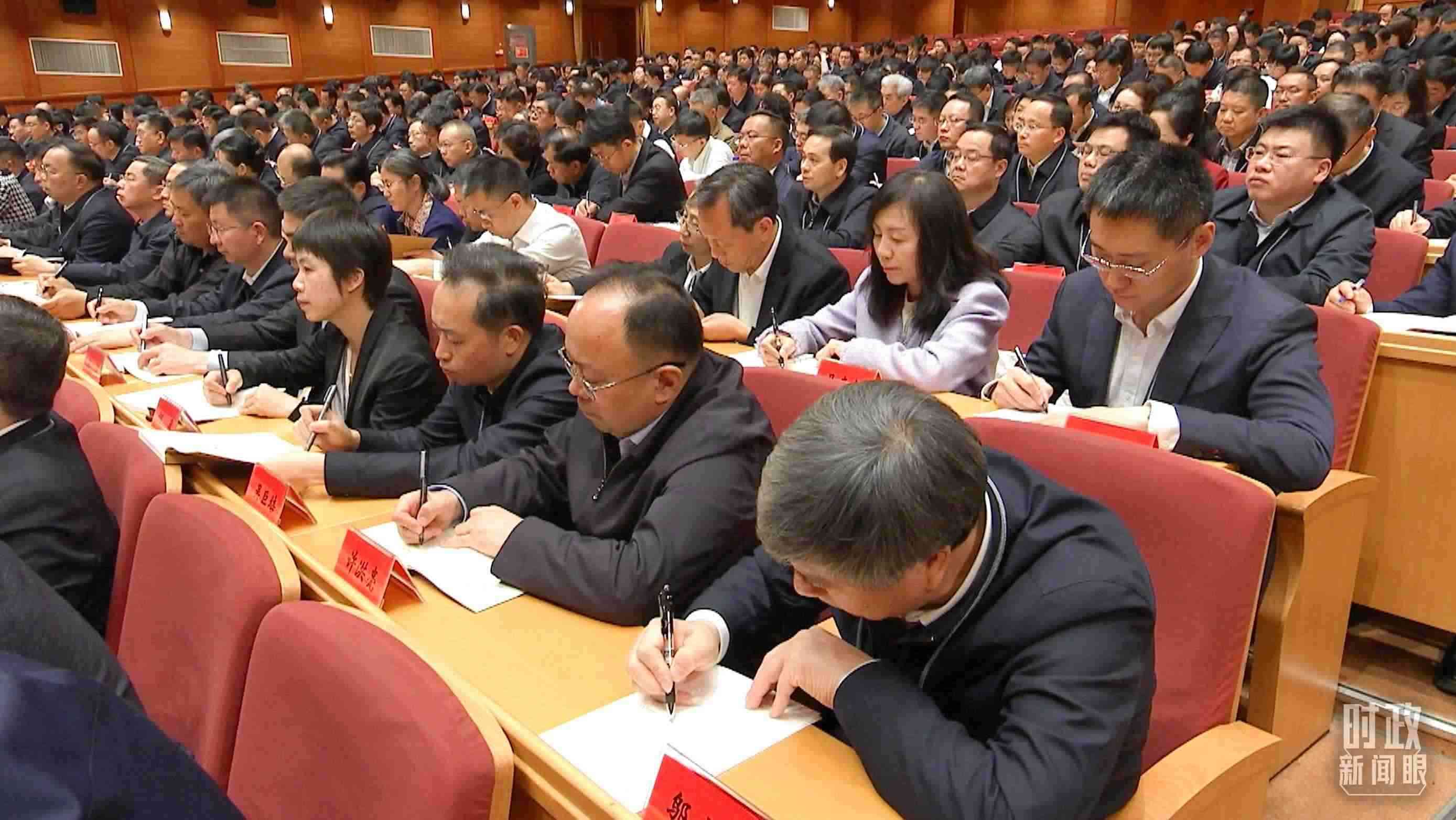 △中青年干部培訓班開班式現(xiàn)場。