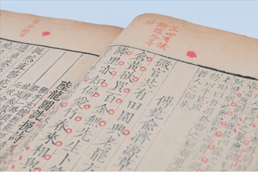 人民教育出版社館藏善本古籍《施注蘇詩》內(nèi)文展示。人教社供圖