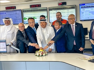 圖為燃機(jī)點(diǎn)火儀式，主辦方供圖