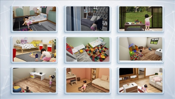 通用智能人“通通”可以自主應(yīng)對(duì)多變的場(chǎng)景。受訪者供圖