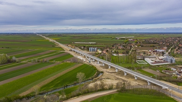 匈塞鐵路塞爾維亞境內(nèi)。中國鐵路國際有限公司供圖