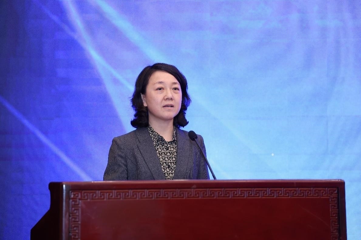 中華全國新聞工作者協(xié)會黨組成員、書記處書記吳兢致辭。主辦方供圖