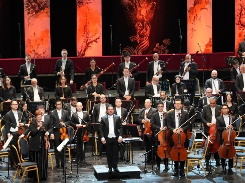 阿爾及爾歌劇院交響樂團(tuán)演出活動(dòng)現(xiàn)場。蘇州交響樂團(tuán)供圖