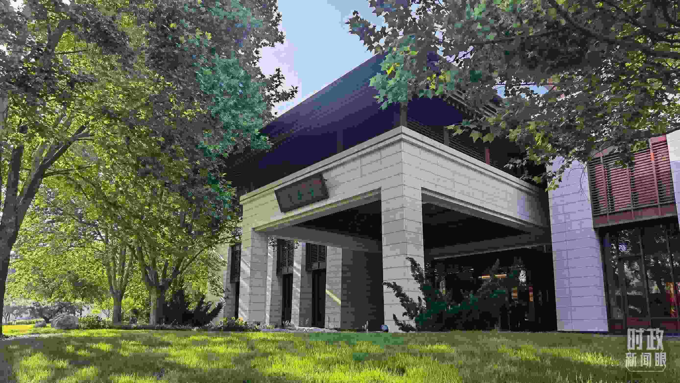 △釣魚臺芳華苑。（總臺央視記者石丞拍攝）