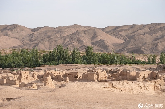 交河故城。人民網(wǎng)記者 張麗婭攝