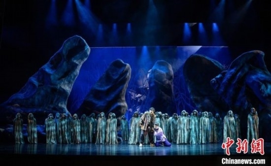 歌劇《原野》劇照。 中國(guó)音樂(lè)學(xué)院供圖