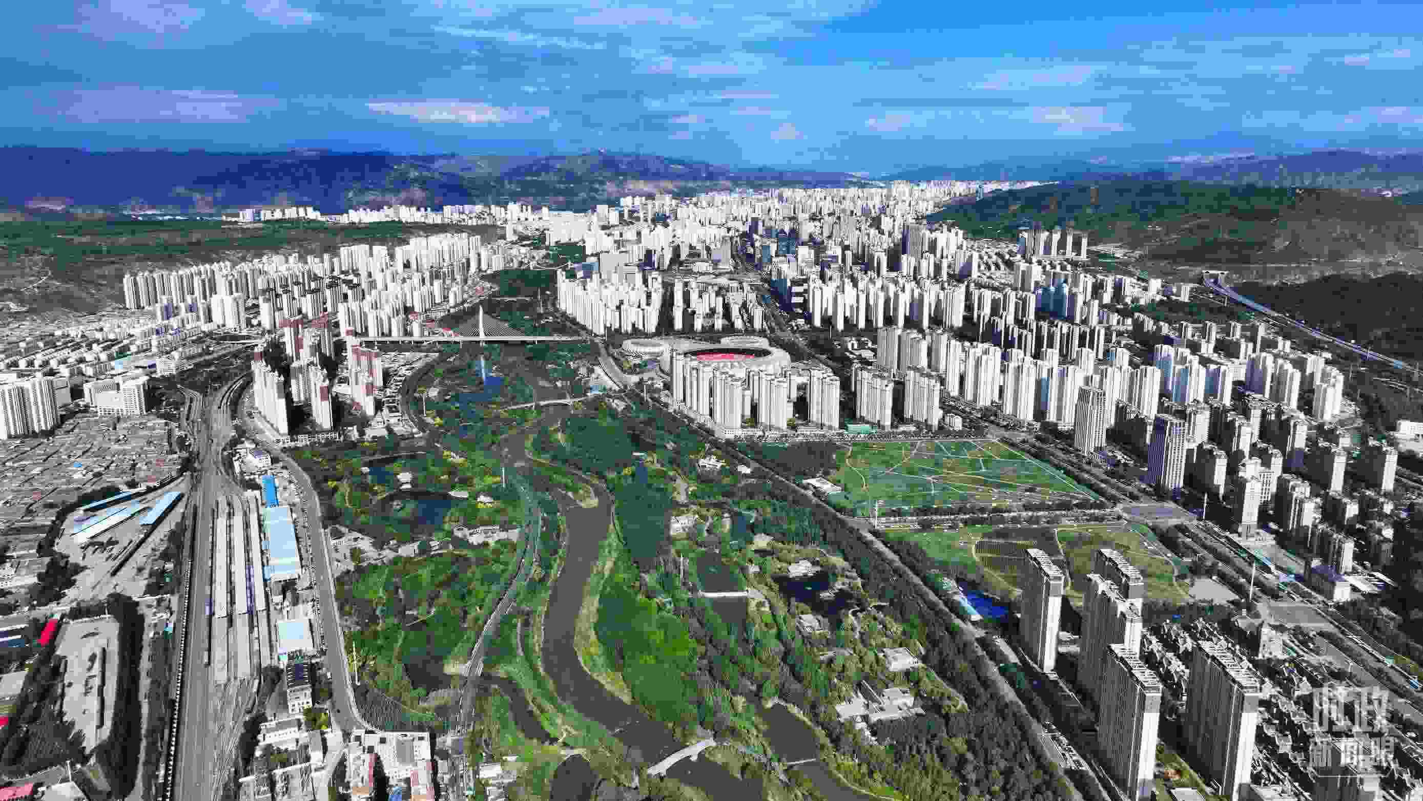 △青海西寧。（總臺央視記者范凱拍攝）