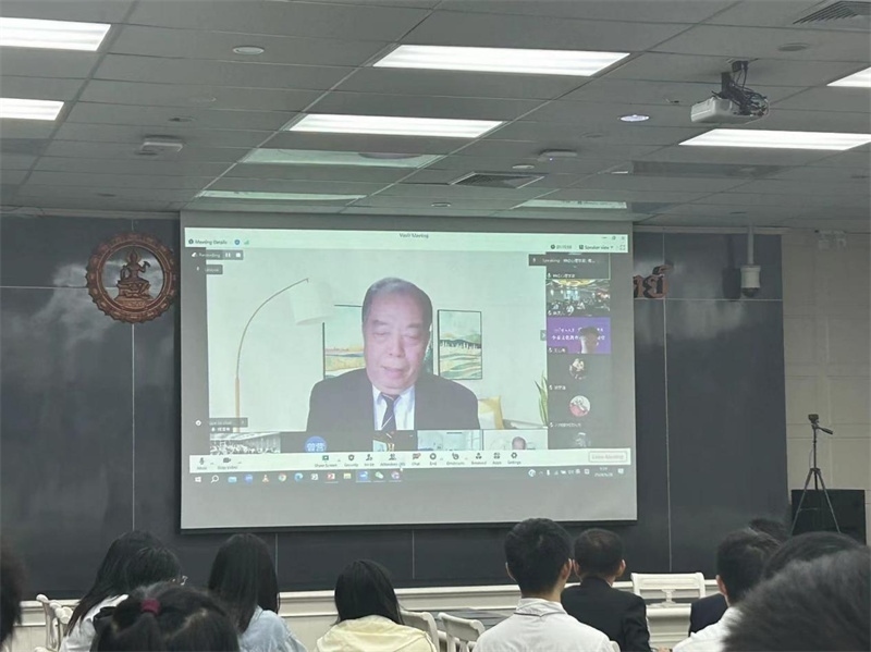 傅增有教授講座。