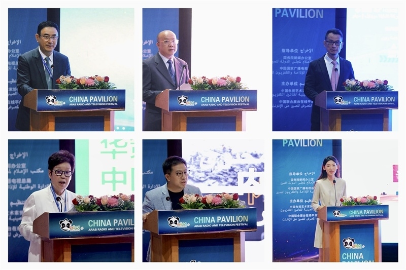 中國視聽機構(gòu)代表推介優(yōu)秀作品。主辦方供圖