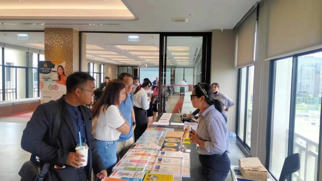 泰國中文教育精英教師高端培訓活動現(xiàn)場。泰國朱拉隆功大學孔子學院供圖