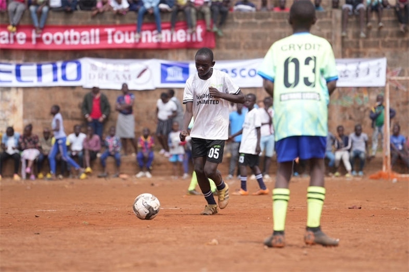 足球比賽現(xiàn)場。主辦方供圖