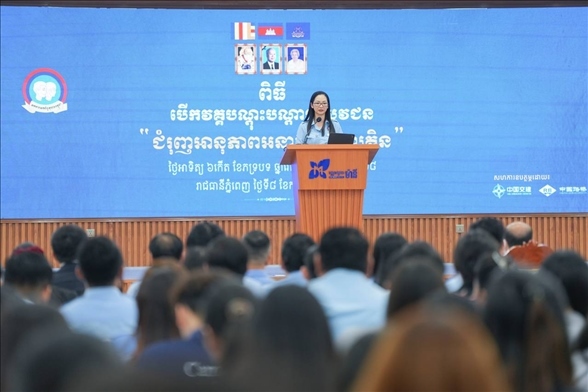 占尼莫在開幕式致辭?；顒?dòng)主辦方供圖