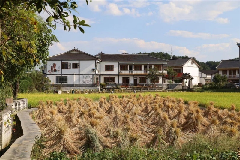 傳統(tǒng)的黔北村莊風(fēng)貌同現(xiàn)代民居元素相融合，人文風(fēng)光與生態(tài)自然風(fēng)景相結(jié)合，人與自然和諧共生。（俄羅斯《中國與俄羅斯》雜志社社長奧列格·別列日內(nèi)赫攝）