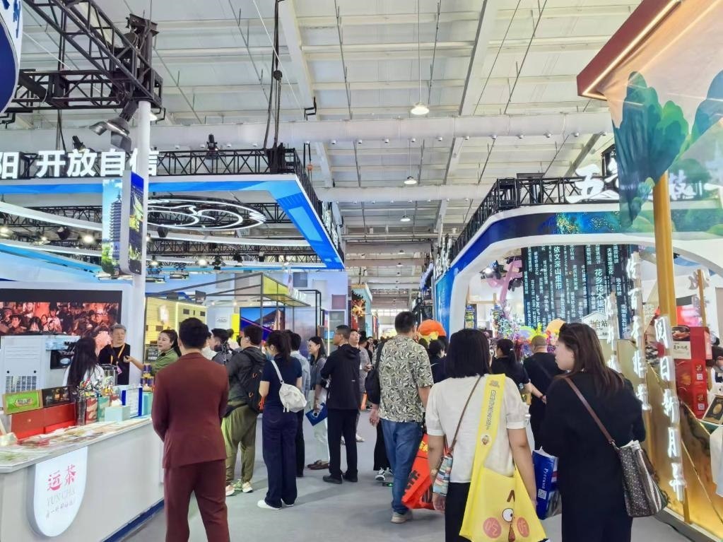 圖為2024年服貿(mào)會展區(qū)現(xiàn)場。 新華社記者 魏玉坤 攝