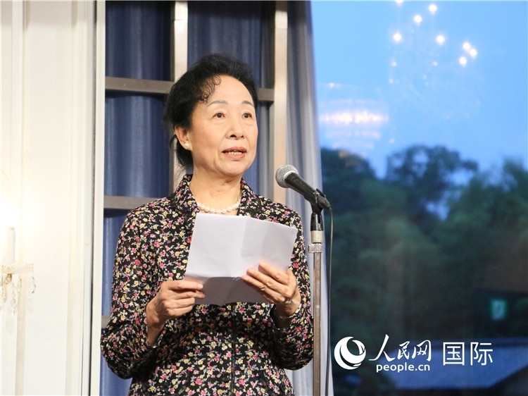 中國商務部原部長助理郭莉致辭。人民網(wǎng) 許可攝