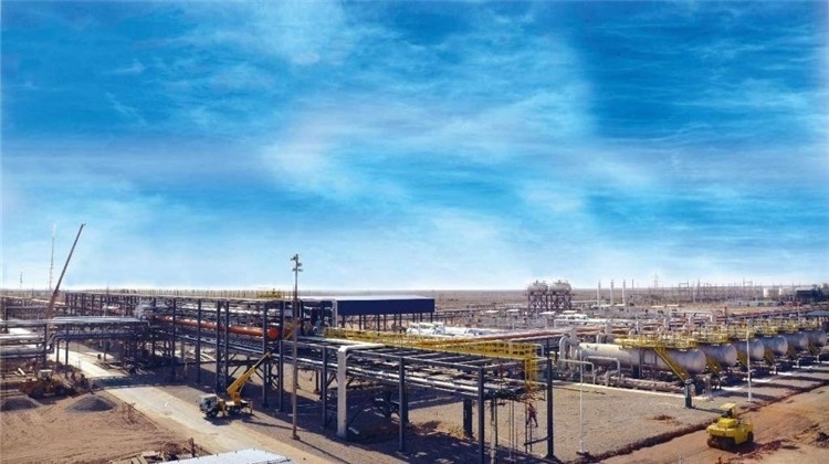 油田廠區(qū)一景。中國海油供圖