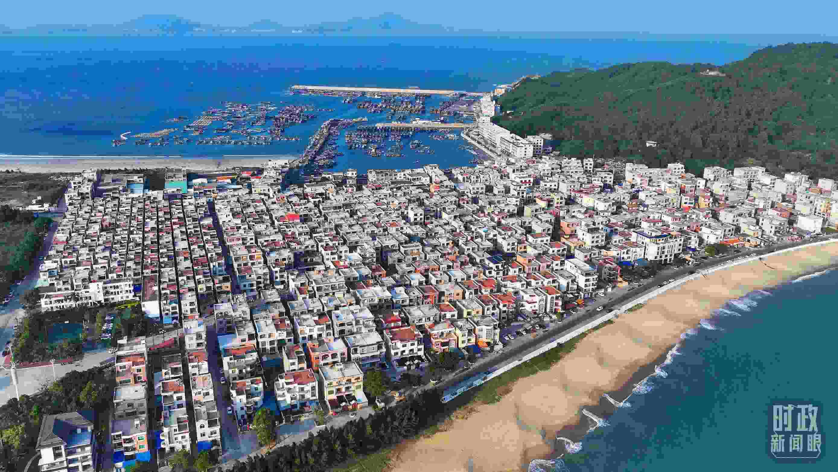 △澳角村。（總臺(tái)記者李鵬沖拍攝）