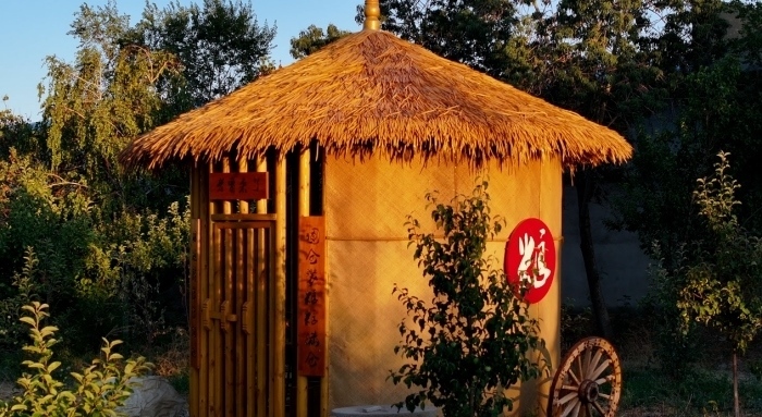 老奇臺人民法庭“土圓倉”調(diào)解室。老奇臺人民法庭供圖