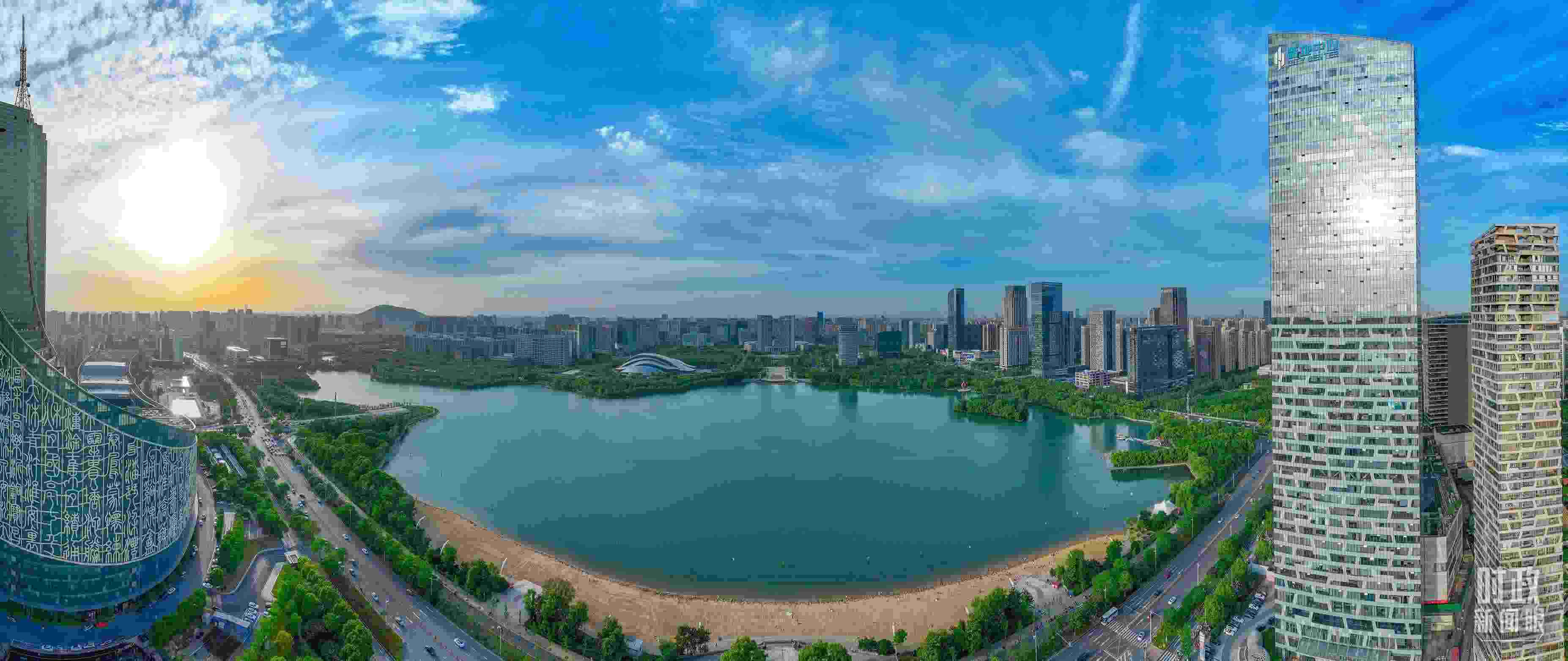 △安徽省合肥市。（合肥市蜀山區(qū)融媒體中心葛慶釗供圖）