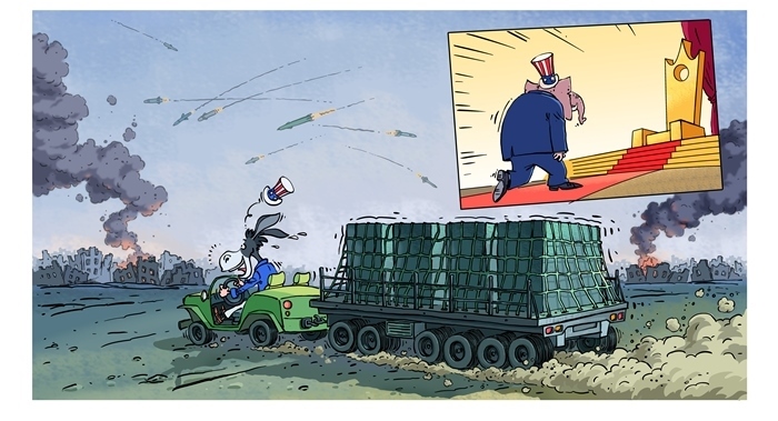 漫畫作者：馬宏亮（人民網(wǎng)版權(quán)圖片，未經(jīng)授權(quán)請勿轉(zhuǎn)載。）