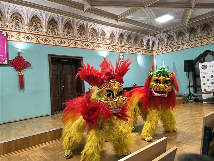 托倫雅蓋隆學(xué)院禮堂巡演現(xiàn)場(chǎng)。主辦方供圖。