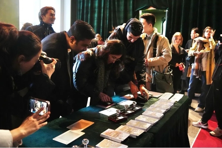 蘇州套色蓋章大受歡迎。吳若鳴攝