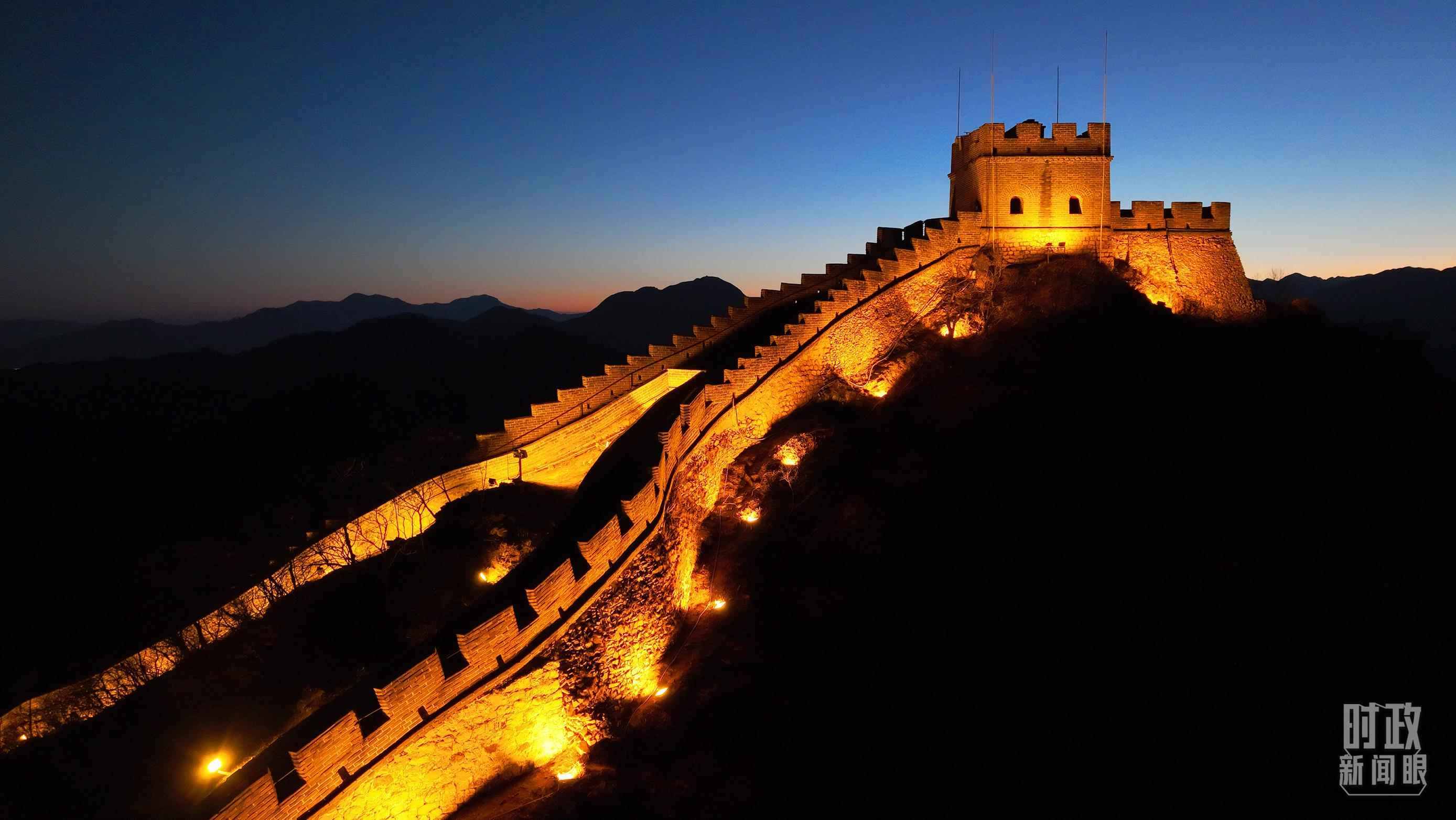 △北京居庸關(guān)長城。（總臺央視記者范凱拍攝）