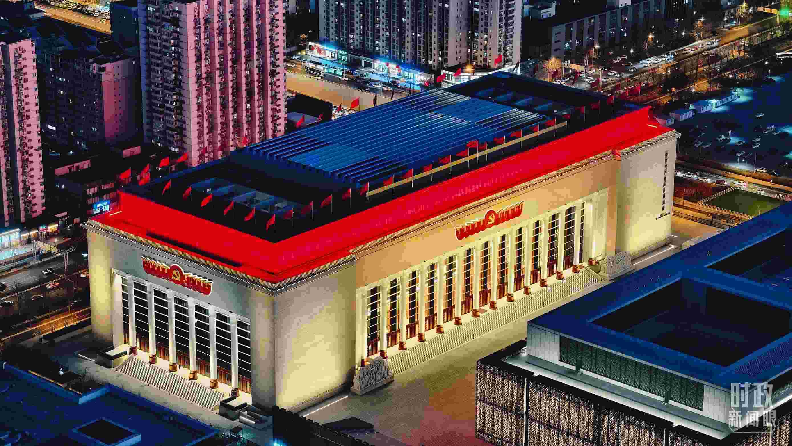 △中國共產(chǎn)黨歷史展覽館。（總臺央視記者張宇拍攝）